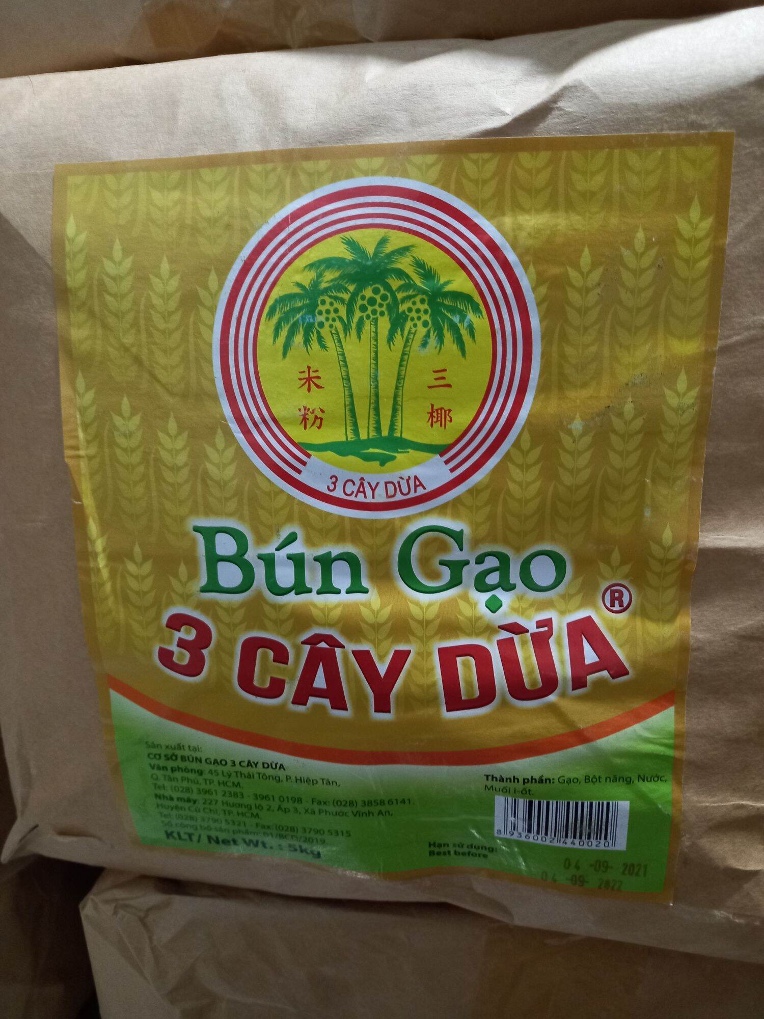 Bún Gạo khô 3 Cây Dừa