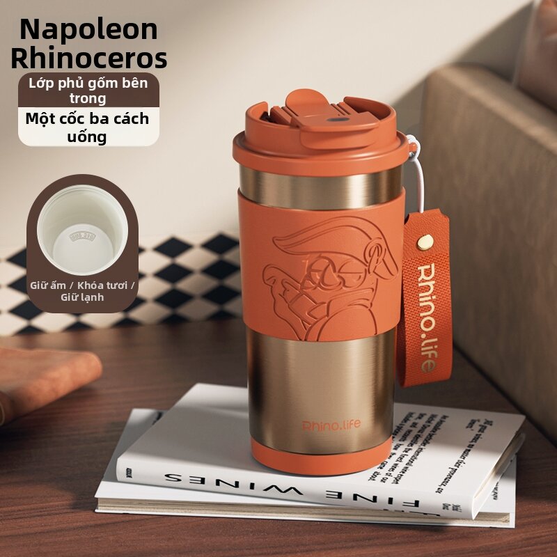 Portable Thermal Insulation Ceramic Mug - 8