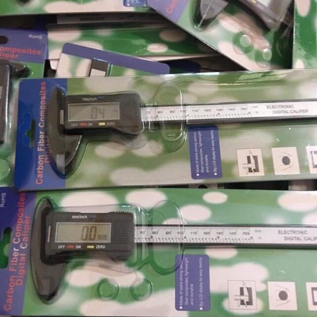 Thước Điện Tử 10cm Phun Xăm