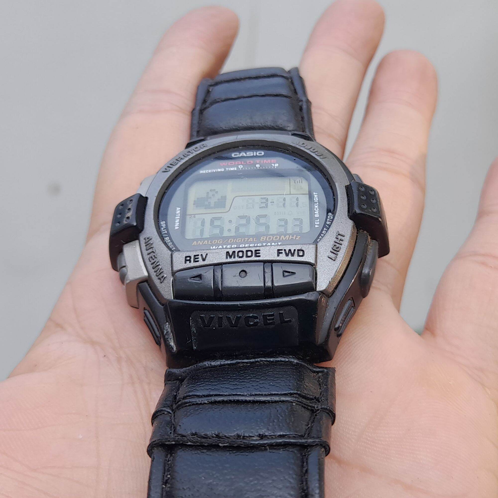 Đồng hồ Nam CASIO VIVCEL VCL-100 độc lạ, hiếm có