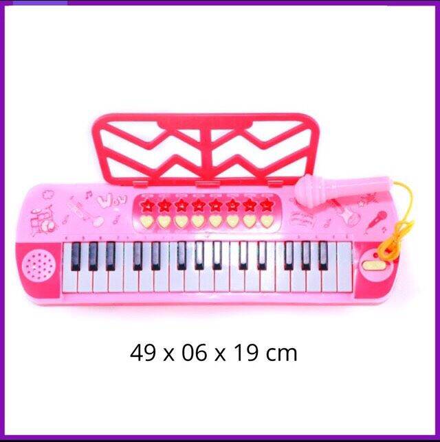 Đồ Chơi Đàn Piano Cho Bé Có Đèn Nhạc Và Micro Chuẩn Âm (video/ảnh thật)