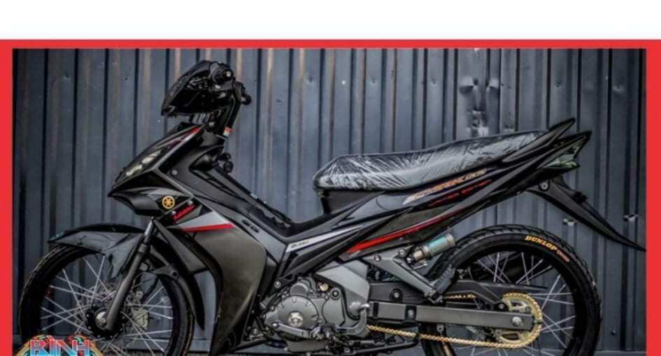 Tem rời exciter 2010 đen, tặng kèm set logo