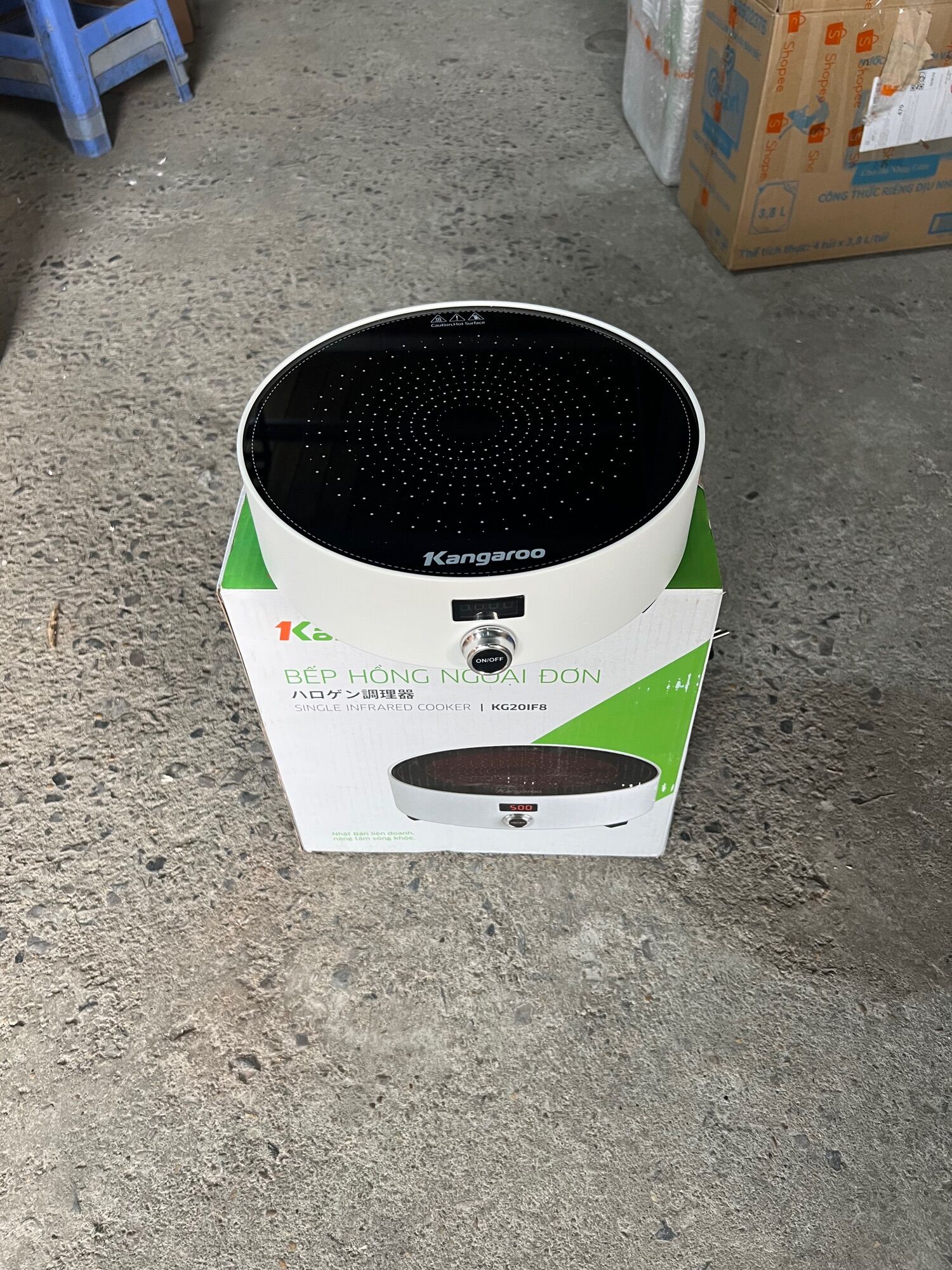 Bếp hồng ngoại đơn Kangaroo KG20IF8