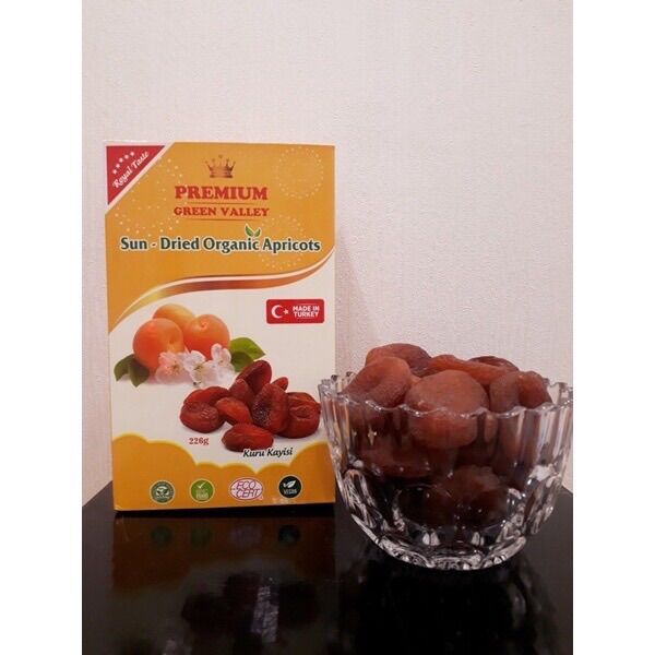 Mơ dẻo Hữu cơ không hạt Thổ Nhĩ Kỳ 226g