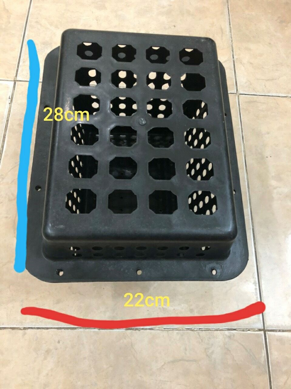 Combo 10 hộp nhựa nuôi cua biển võ nhựa nuôi cua biển