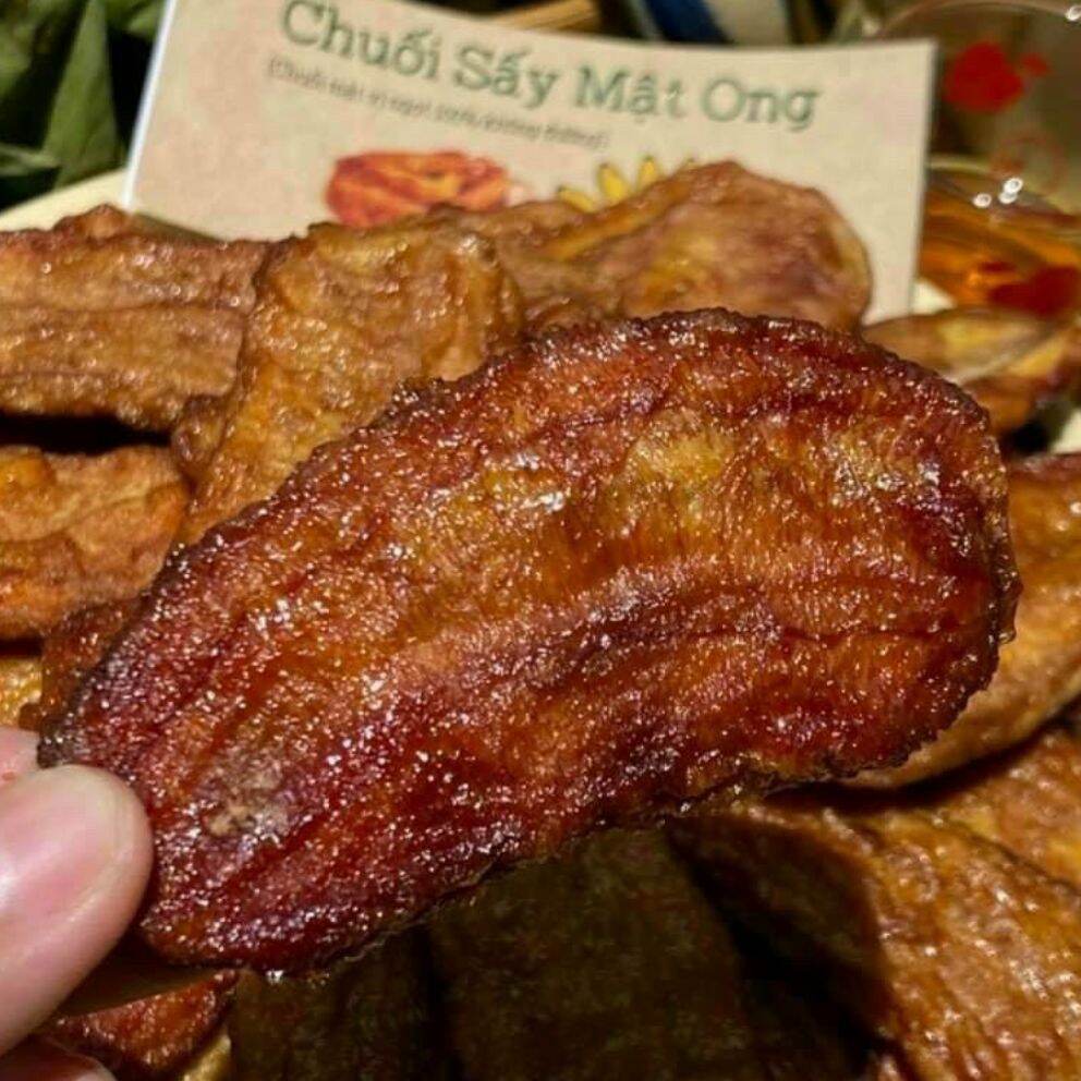 Chuối xiêm sấy mật ong tự nhiên 500g