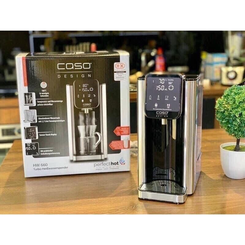 Bình thủy Caso HW660; Hàng nhập Đức; Đun sôi nhanh; Phù hợp pha sữa cho trẻ nhỏ (40 độ), pha trà (100 độ), chế biến món ăn...