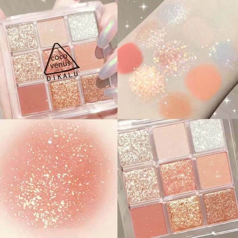 9-Pan Orange Tone Eyeshadow Palette