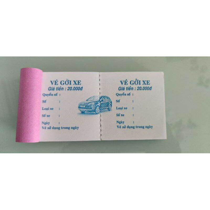 Mua 05 tặng 01 quyển vé gởi xe ôtô