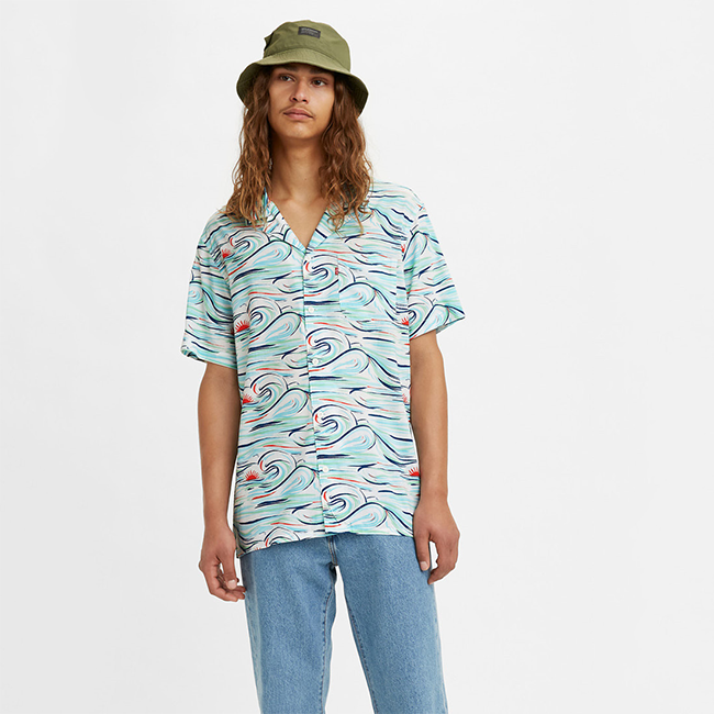 Levi's - áo sơ mi nam tay ngắn 21976-0028