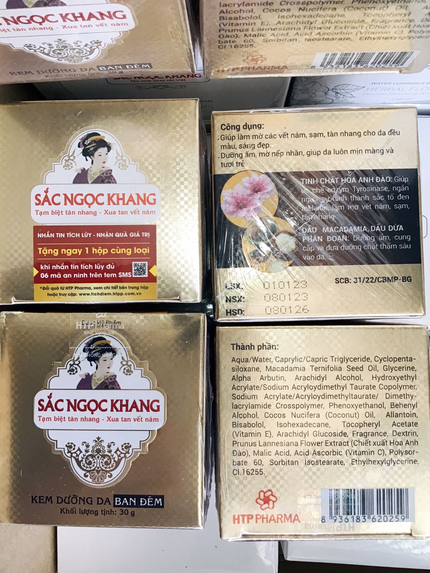 Kem Dưỡng Da Ban Đêm Sắc Ngọc Khang