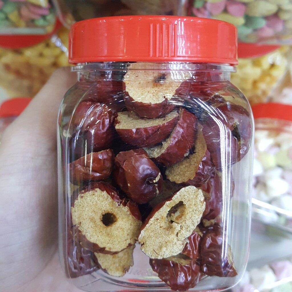 Hủ táo cắt lát sấy khô ăn dặm cho Hamster