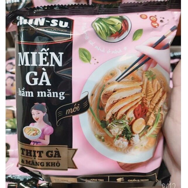Miến gà hầm măng Chinsu gói 123g