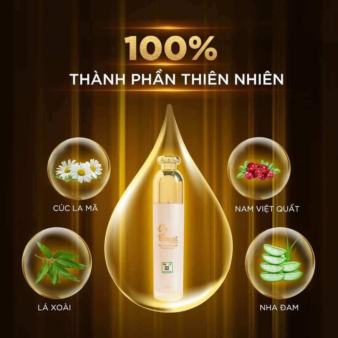 [nguyên tem]Dung Dịch Vệ Sinh Phụ Nữ Evamost 120ml