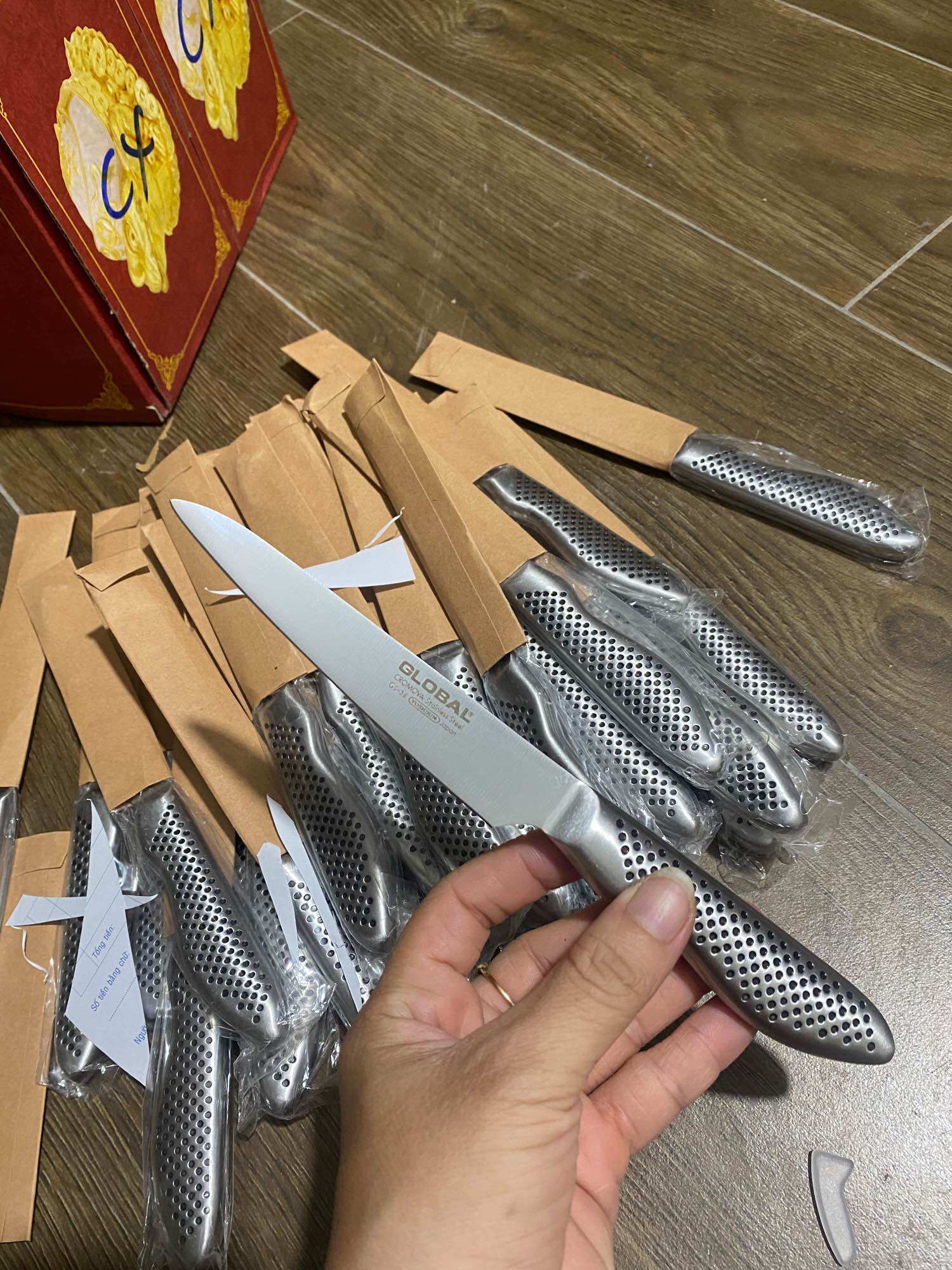 Dao gọt hoa quả global nhật 22cm