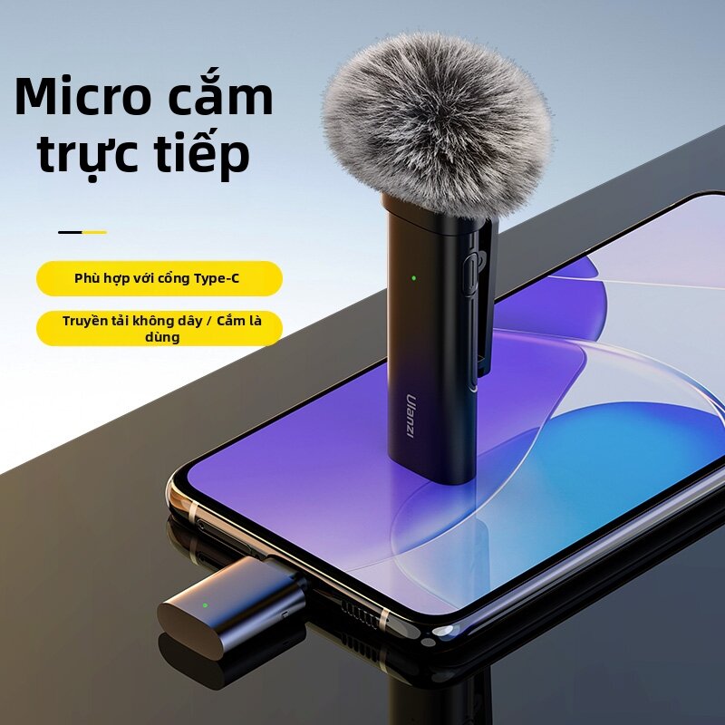 Ulanzi | Micrô Cài Cúc Gắn Cắm Tương Thích
