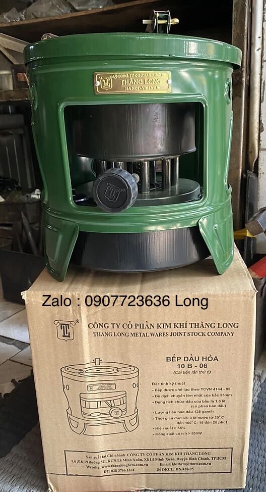 Bếp dầu lửa , lò xô thăng long chính hãng truyền thống 10 tim - 16 tim
