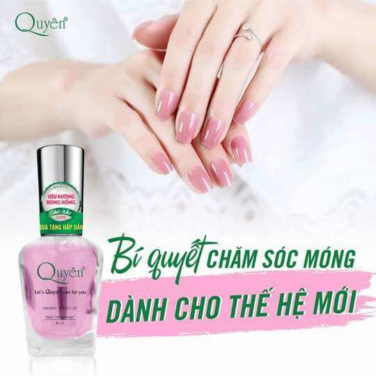 Sơn dưỡng sơn bóng móng tay quyên cao cấp 15ml