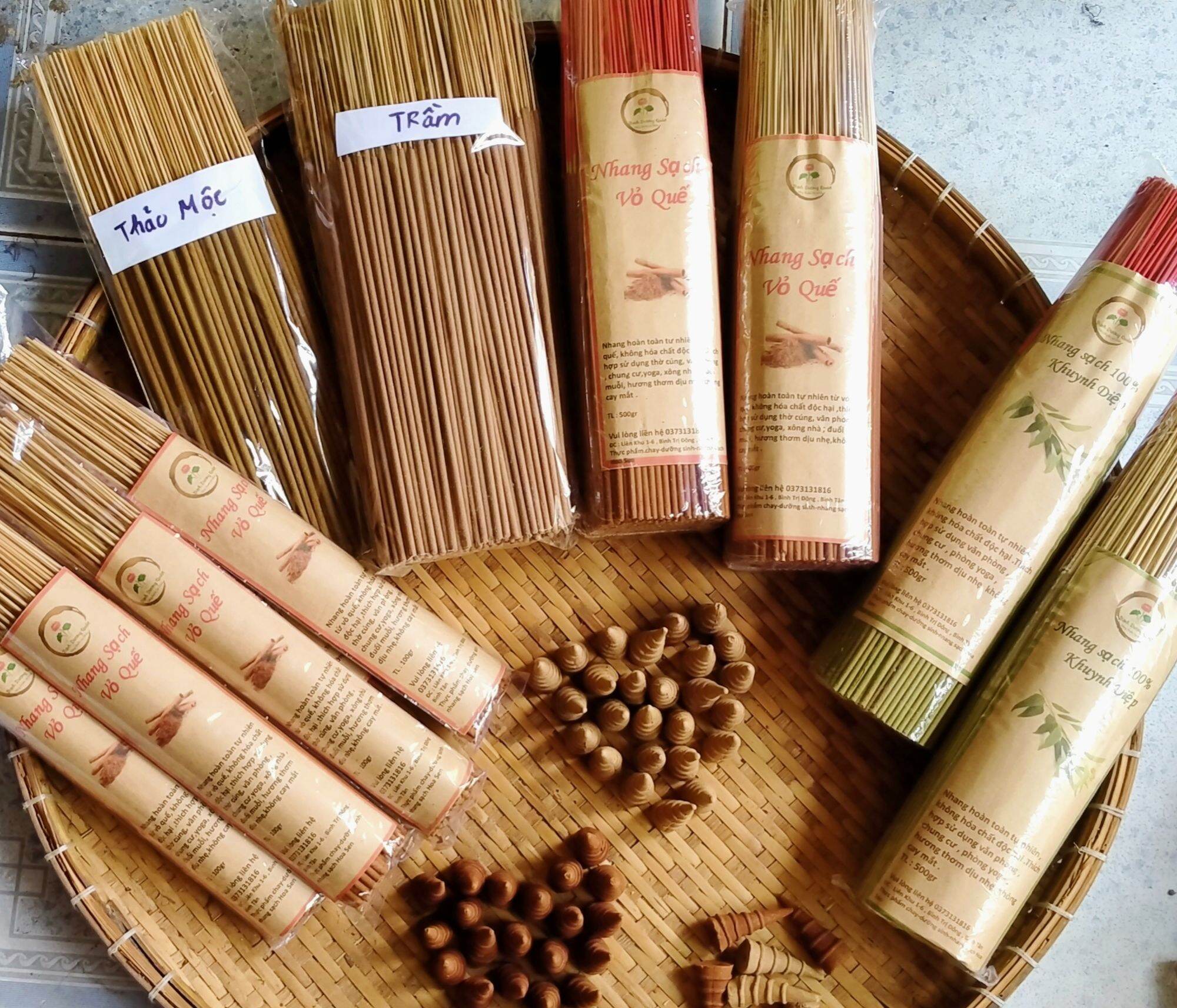 Nhang sạch khuynh diệp 500gr