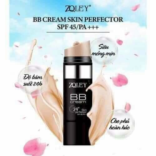 Kem nền bb cream zoley che khuyết điểm và chống nắng rất tiện và tiết kiệm cho chị em không mất nhiều thời gian