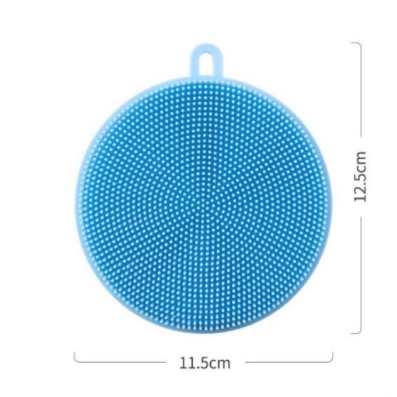 [HCM]Miếng Silicon Rửa Chén Rau Củ Nhấc Nồi Đa Năng