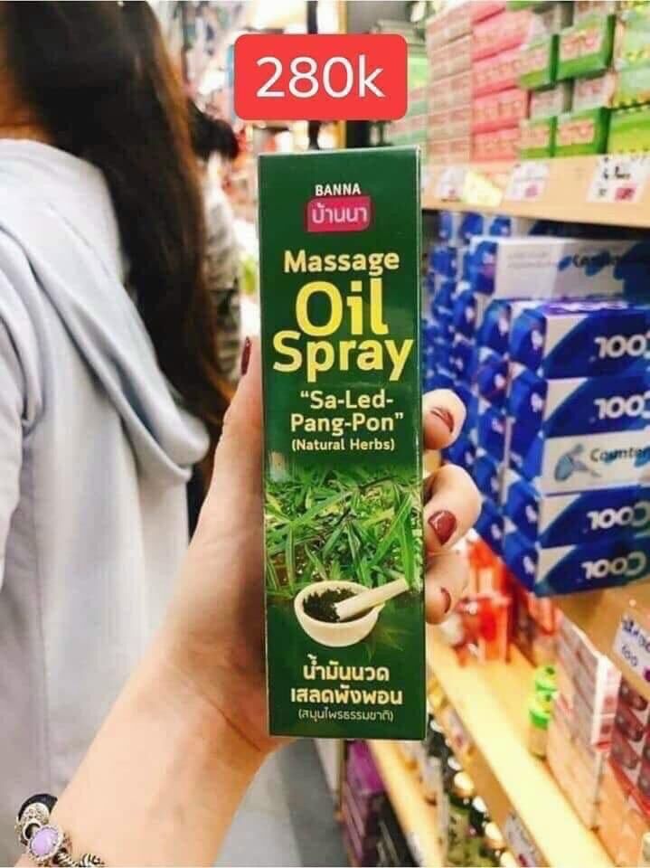 Thai Ginger Plai Massage Oil