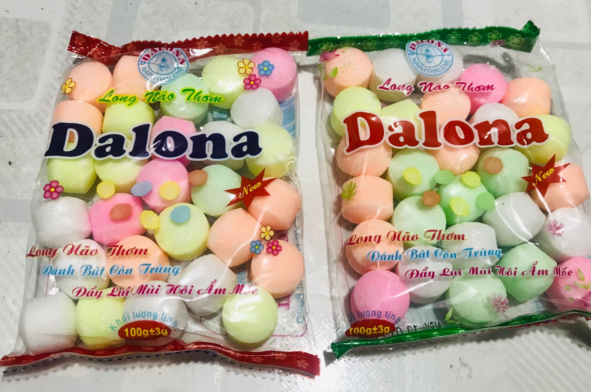 🔥Bịch Long Não thơm Dalona, Đuổi Côn Trùng (Loại 100g/ 1 bịch)