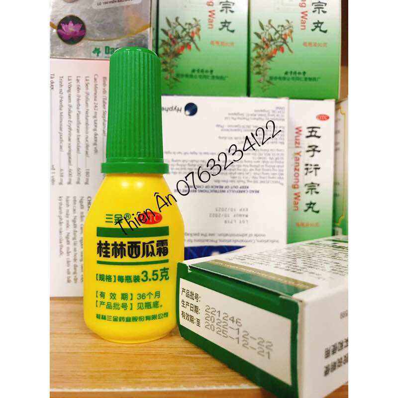 Nhiệt Miệng Tây Qua Sương Quế Lâm - Chai 3,5gr