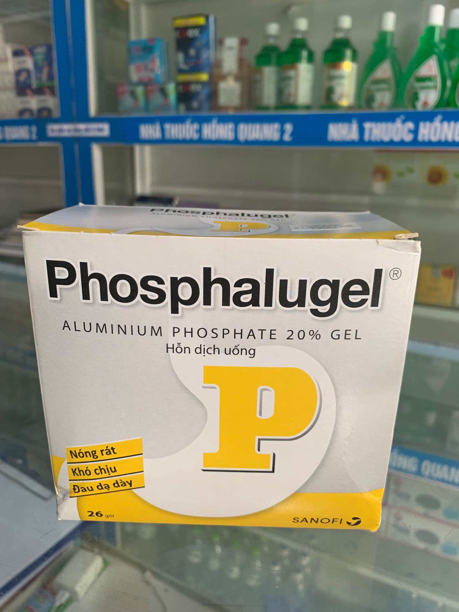 NHÀ THUỐC TỐT  Hỗn Dịch Uống Phosphalugel 20% Giảm Độ Axit Của Dạ Dày Của
