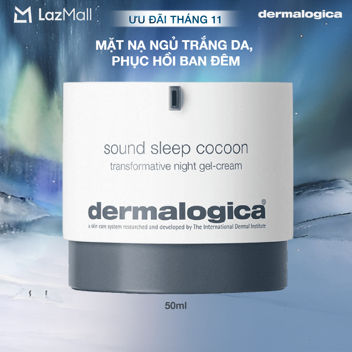 Kem dưỡng phục hồi Dermalogica Sound Sleep Cocoon 50ml cho da rạng rỡ