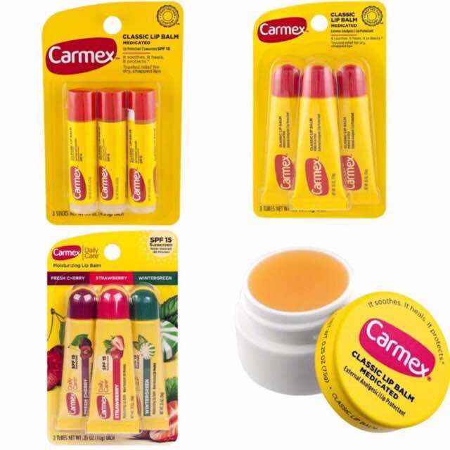 [CAMEX] [Đủ loại] [Đủ bill] [Có sẵn] Son dưỡng môi quốc dân CARMEX thương hiệu nổi tiếng của Mỹ sale 50%