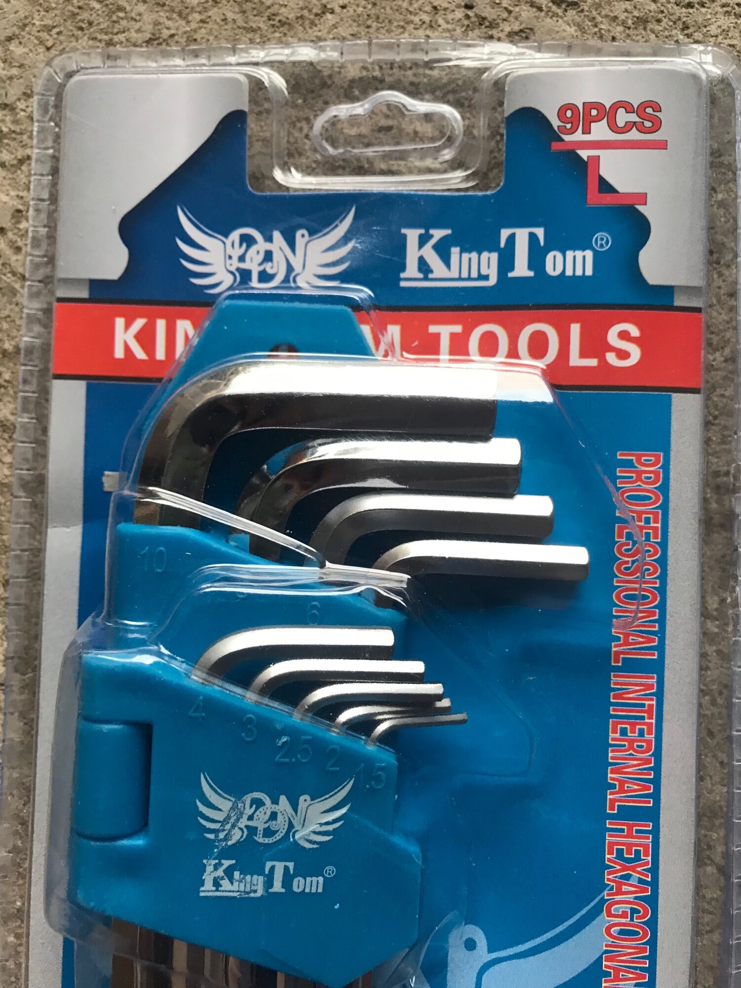 Bộ lục giác bi, bông KingTom