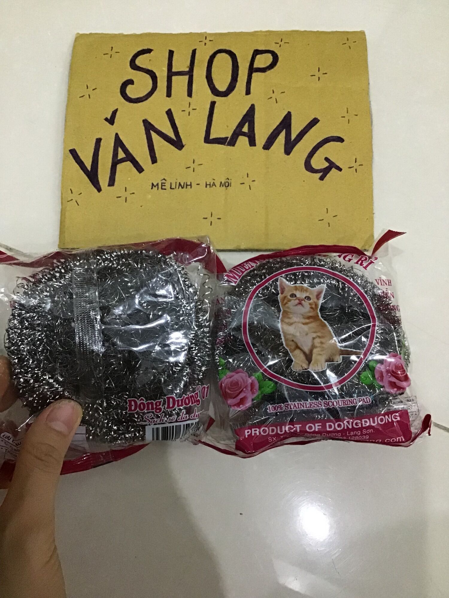 Miếng co xoong nồi inox
