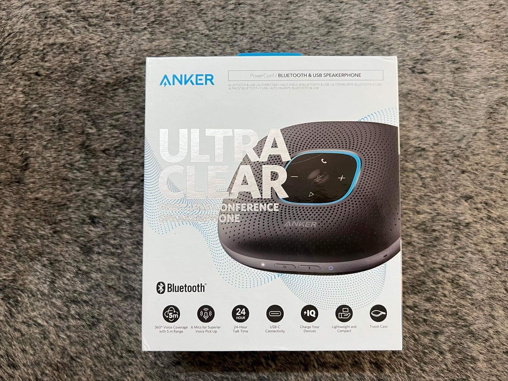 Loa bluetooth hội nghị Anker PowerConf A3301