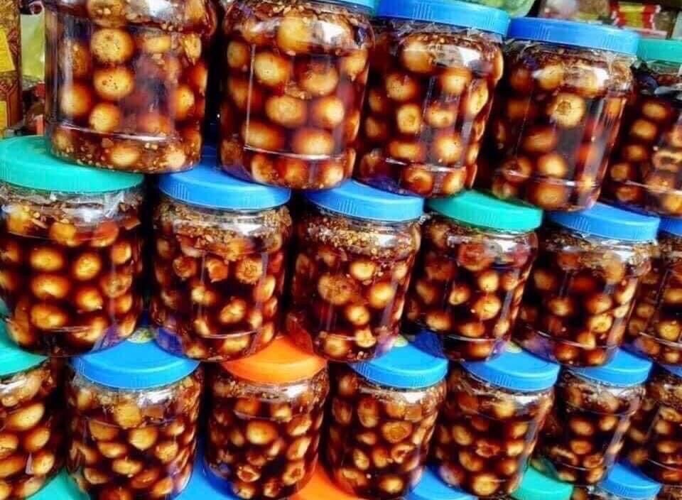 Cà teo ngâm mắm đặc sản Nghệ An hũ 1kg
