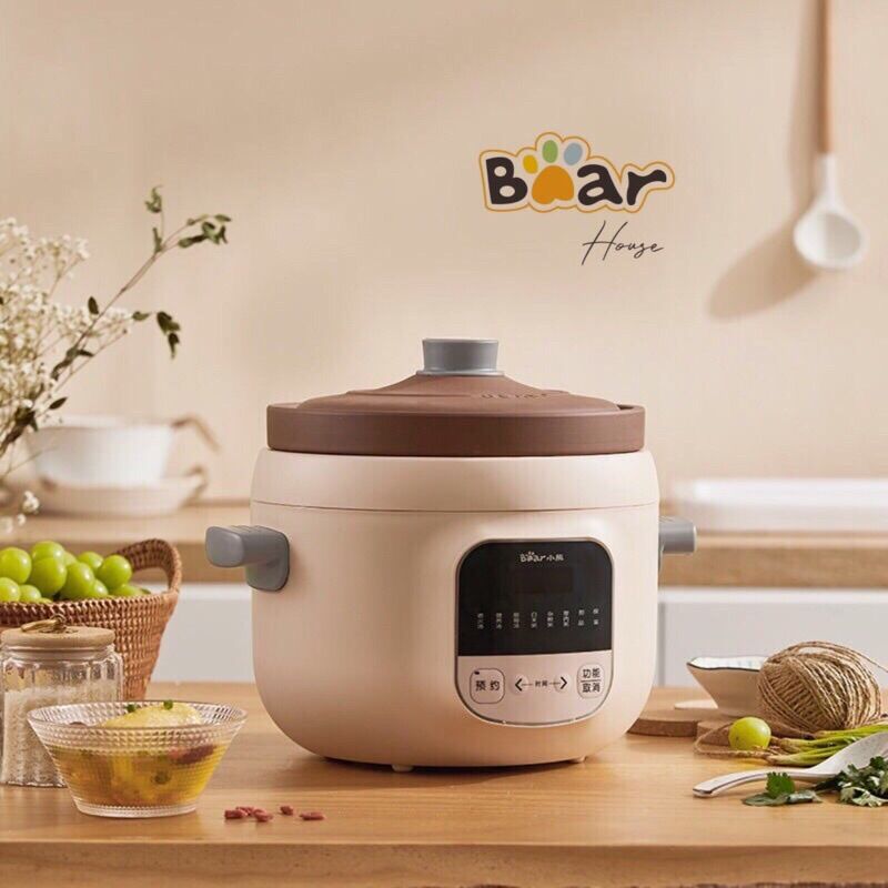 Nồi hầm chậm đa năng bear d30l3 dung tích 3l