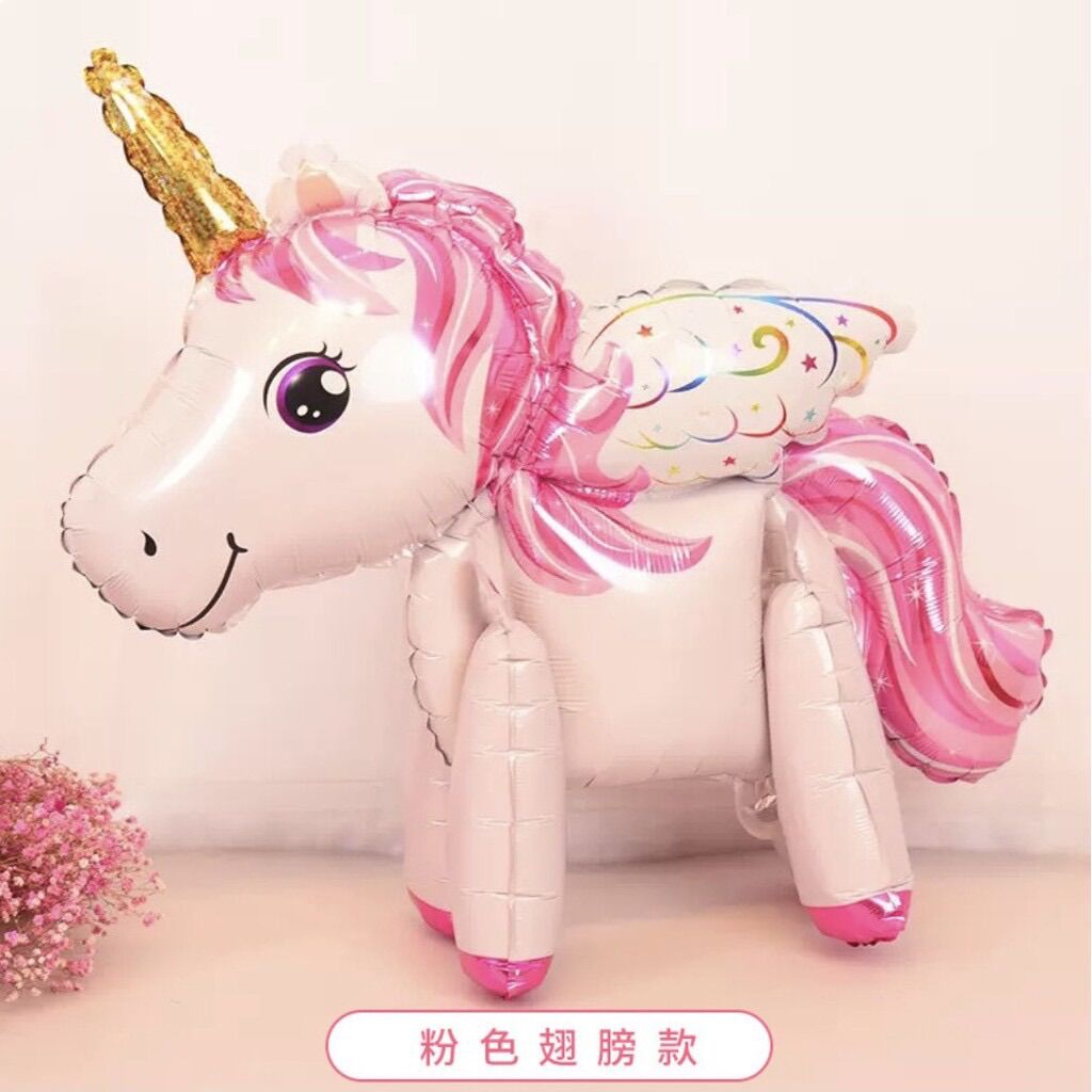 Bóng ngựa Pony 4D trang trí sinh nhật