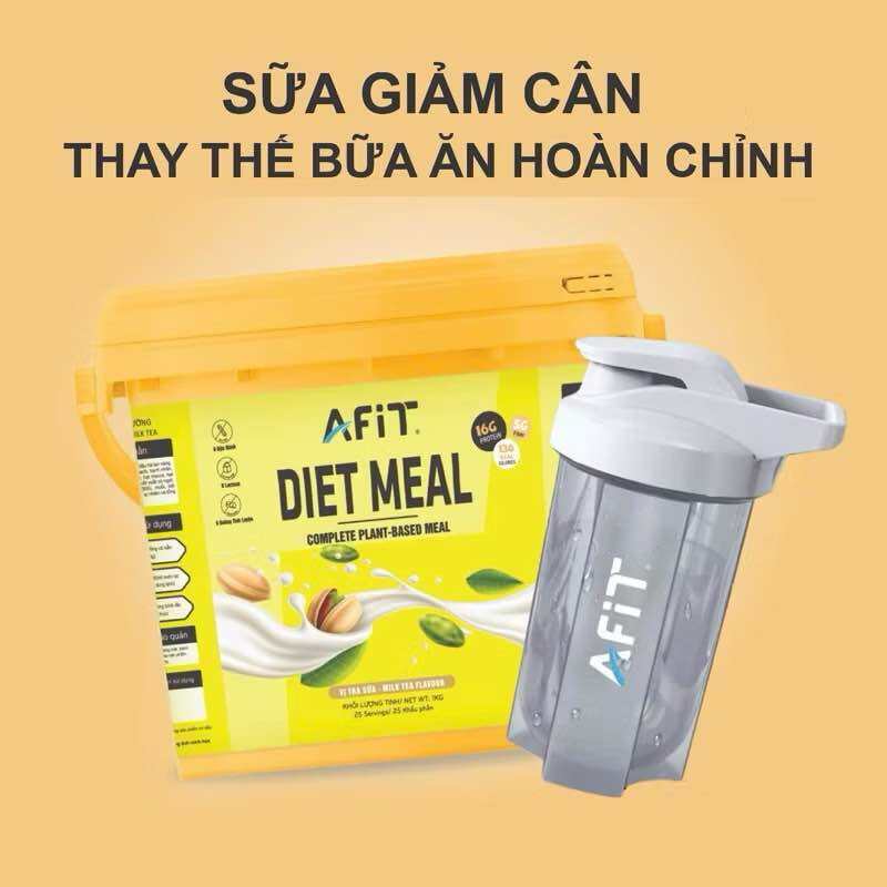  Sữa Giảm Cân Đốt Mỡ Diet Afit 1Kg- Hàng Chính Hãng 