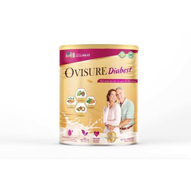 Sữa Hạt Tiểu Đường Ovisure Diabest 650g
