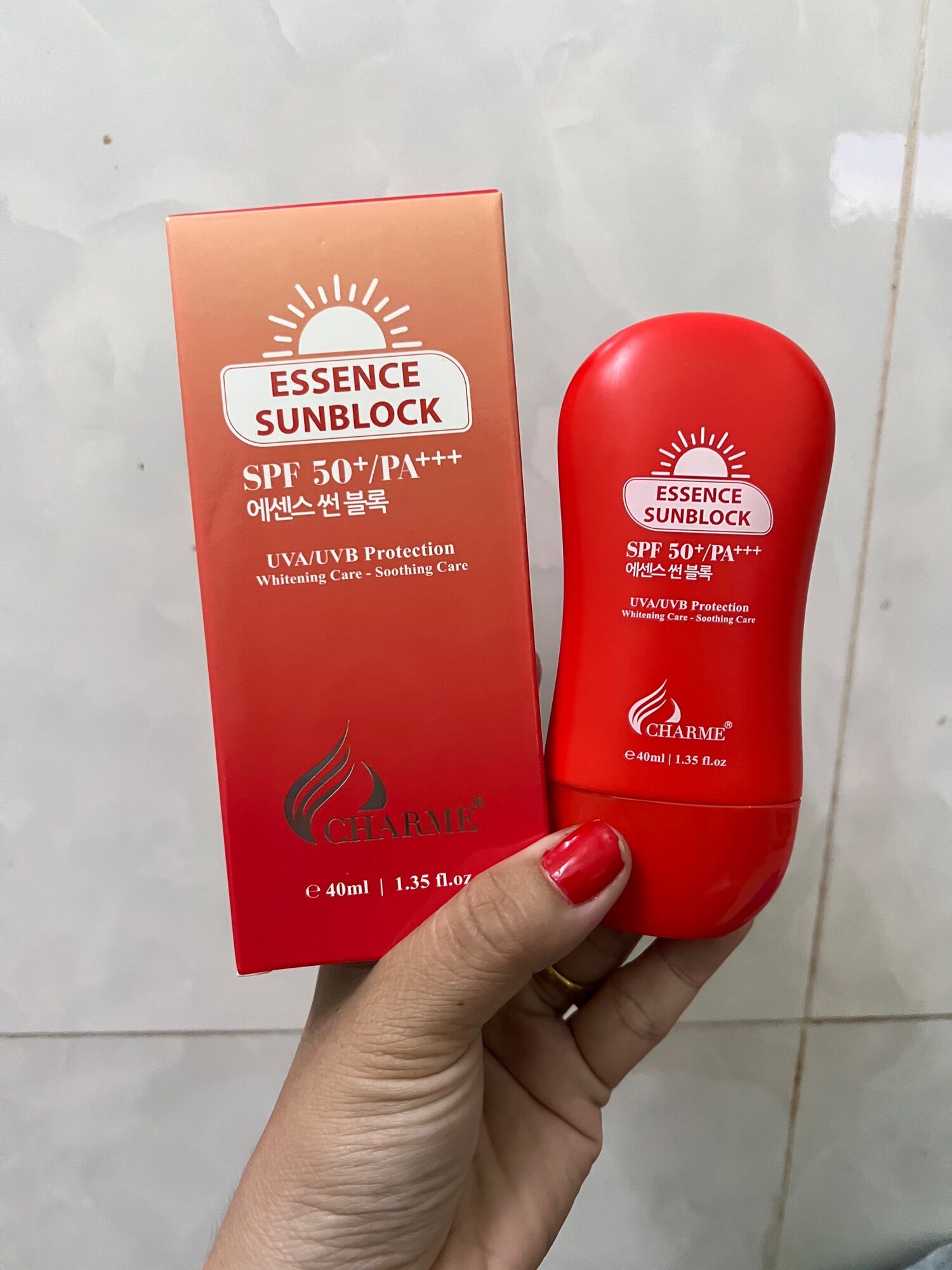 Kem chống nắng ch.ar.me 40ml