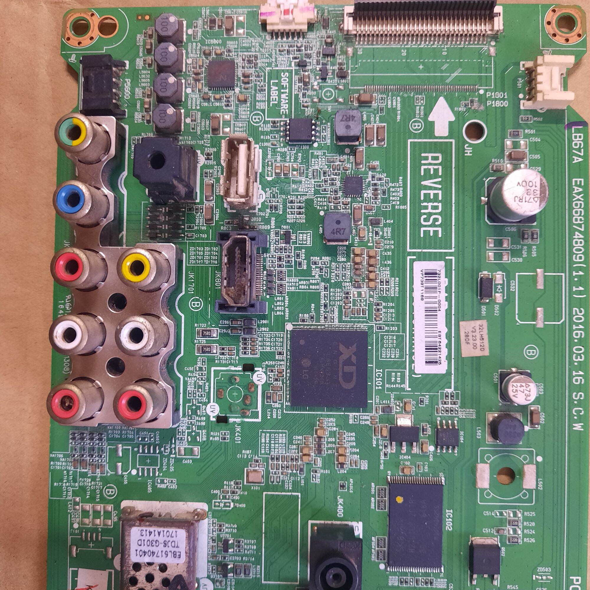 Bo mạch xử lý LG 32LH512D , 32LH512