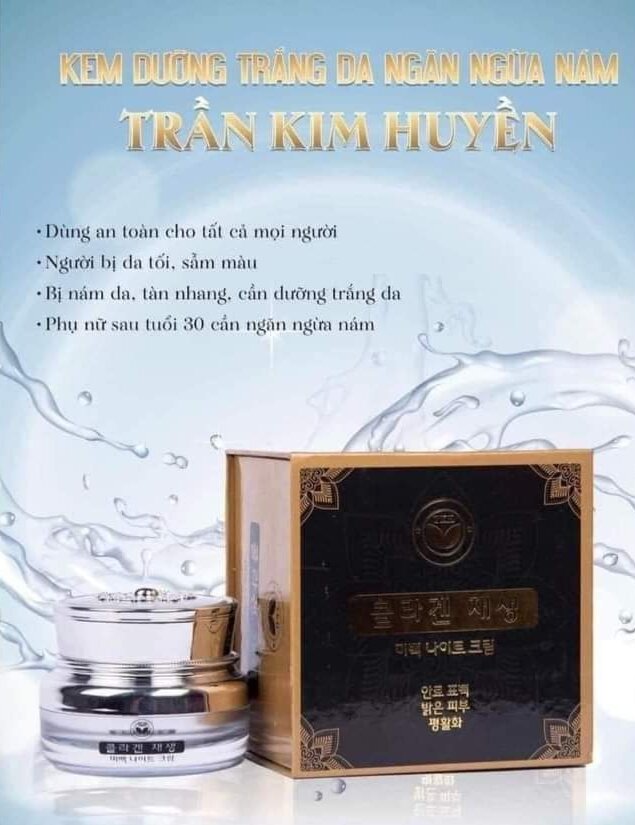 [CHÍNH HÃNG] KEM HÀN DƯỠNG DA MỜ THÂM NÁM TKH