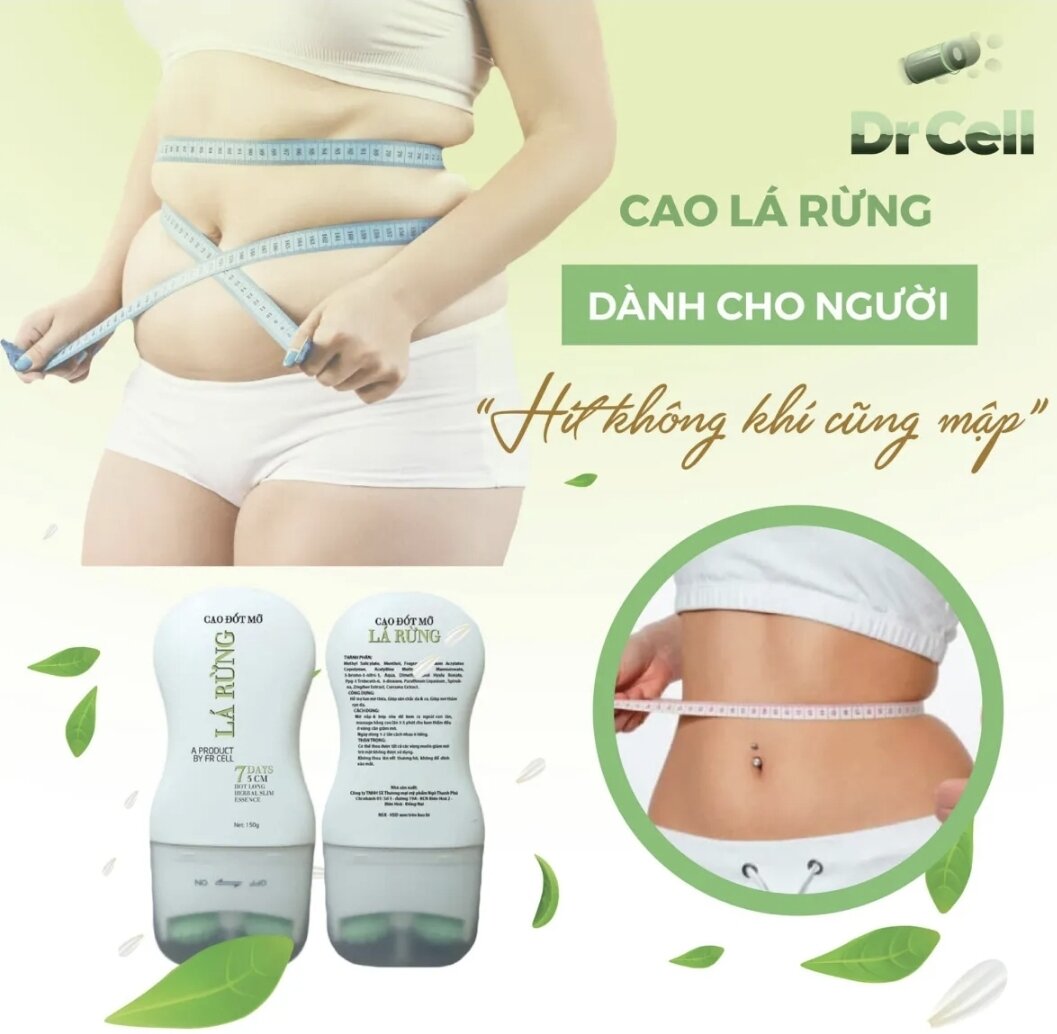 Cao lá Rừng đốt mỡ vòng 2 Dr cell chính hãng