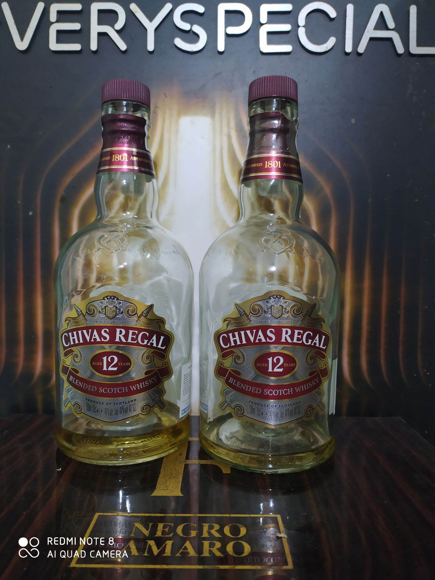 Vỏ chai CHI VAS 12, 15, 18