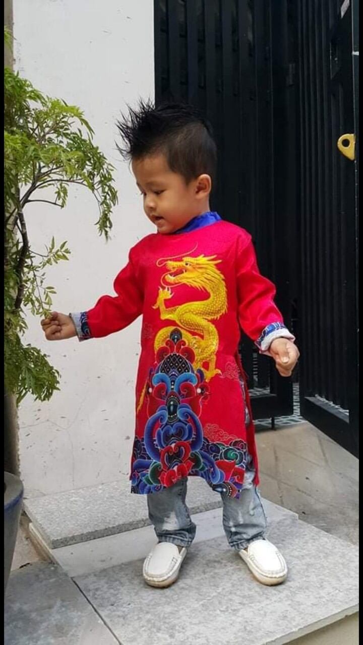 Áo Dài Cách Tân Bé Trai