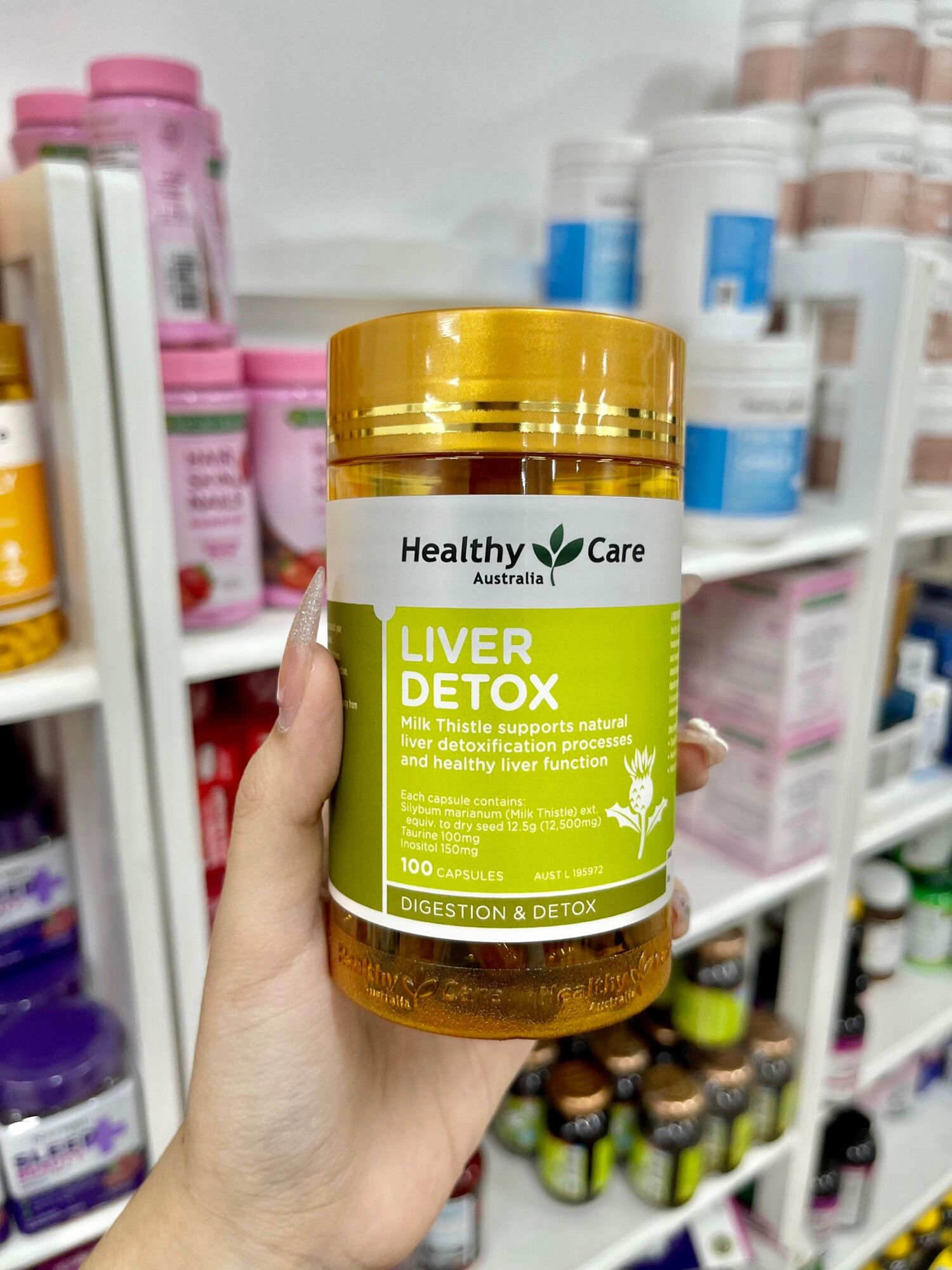 Viên uống hỗ trợ thải độc phổi lung detox của healthy care