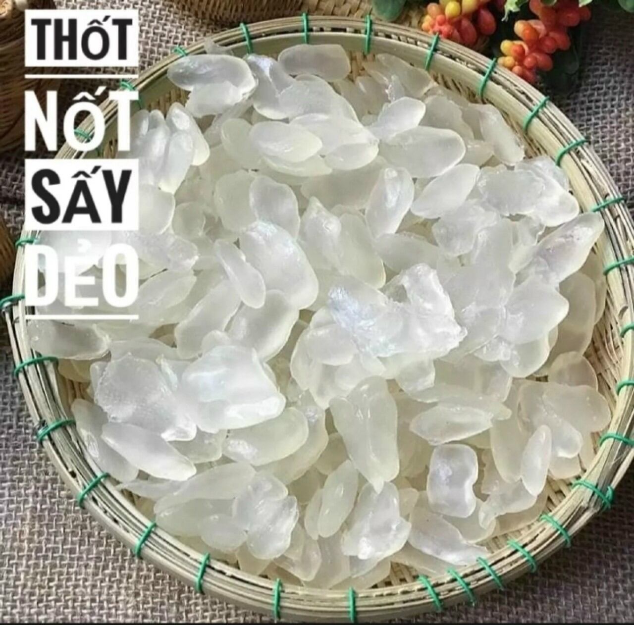 Thốt nốt thái,hạt đác sấy dẻo không đường