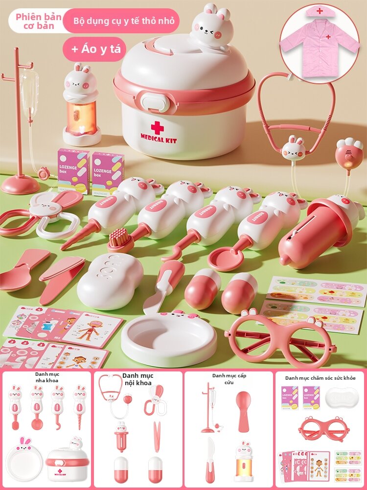 HUANGEN | Bộ Đồ Chơi Bác Sĩ Phát Triển Trí Tuệ cho Bé 1-3 Tuổi