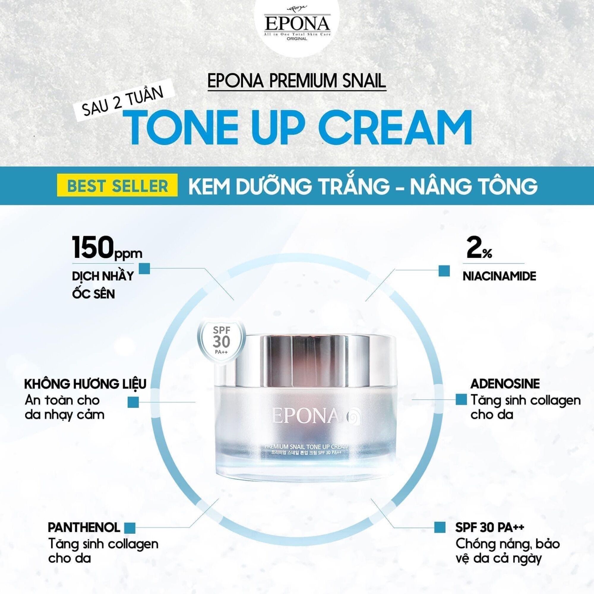 Kem dưỡng da mặt EPONA 50ml