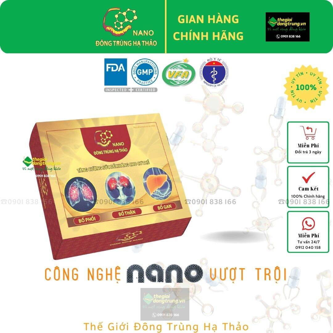 Viên Nang Nano Đông Trùng Hạ Thảo